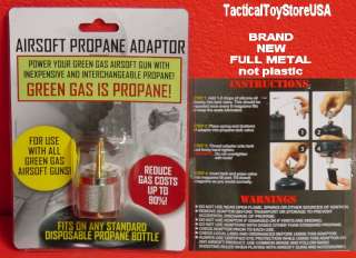 description acc tac green gas propane adaptor v1 main specifications