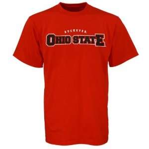 Champion Ohio State Buckeyes Scarlet Pigment Dyed T shirt  