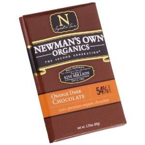   Own Organics Orange Dark Chocolate Bar, 2.25 Ounce Bars (Pack of 12