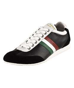 Dolce & Gabbana Leather Sneaker with Italian Flag  