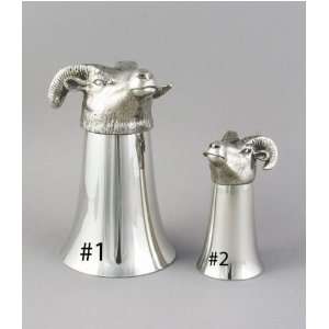   Four Points Pewter Big Horn Sheep Stirrup Cup   #1