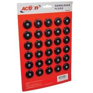  HANDLEBAR PLUGS ACTION ROAD EXPANSION BLACK Sports 