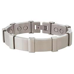 Sabona Executive Brushed Stainless Magnetic Bracelet  