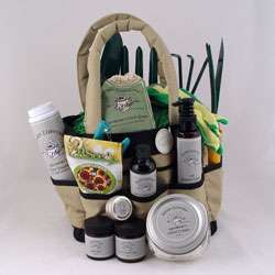 Gardeners Tote Gift Set by Naturally Pampered  