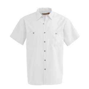  Shirt, Unisex Work, 65p/35c, S/s, White, Xl: Health 