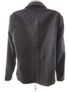 CREW Gray Wool Pants Button Up Jacket Set Suit Sz 4  