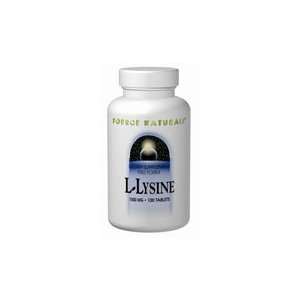  Source Naturals   L Lysine, 500 mg, 50 tablets Health 