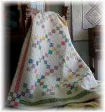 Patch Baby Quilt & Tablecloth PATTERN   FAST & EASY  