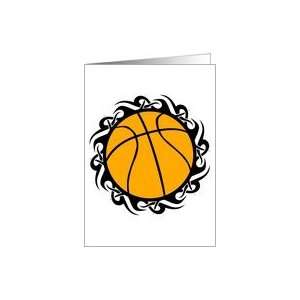  tribal basketball party invitation Card Toys & Games