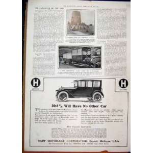   1917 Advert Hupp Motor Car Detroit Michigan Wolseley: Home & Kitchen