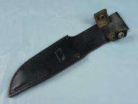 LEATHER SHEATH FOR HUNTING FIGHTING KNIFE  