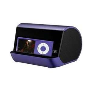   Speaker System Purple Ipod Support Excellent Performance Home