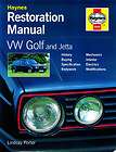 Volkswagen Golf & Jetta Restoration Manual by Lindsay Porter   Haynes