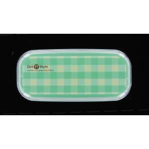   /yellow Checkerboard Designed Japanese Bento Lunch Box Toys & Games