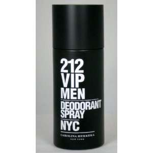  212 VIP MEN by Carolina Herrera Deodorant Spray 5.1 oz 