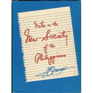  Notes on the New Society of the Philippines Books