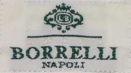 New $425 Borrelli Beige Shirt 16.5/42  