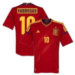   Home Jersey + Fabregas 10 (Catalan Flag Style)
