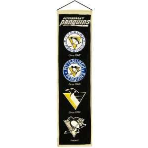  Pittsburgh Penguins NHL Heritage Wool Banner Sports 