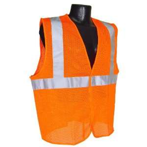 Safety Vest Orange Mesh X Large 