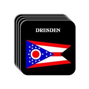  US State Flag   DRESDEN, Ohio (OH) Set of 4 Mini Mousepad 
