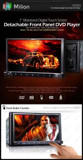 D2223 7 Digital touch screen Car DVD Player USB MP3 Stereo Head unit 