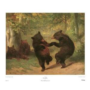  William Beard   Dancing Bears (32 X 26)