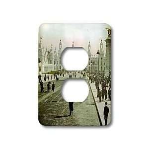TNMGraphics Vintage Travel   Chicago Exposition   Light Switch Covers 