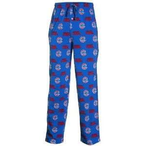  Chicago Cubs Royal Blue T2 Pajama Pants (Small): Sports 