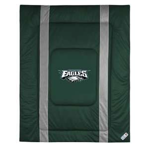 Philadelphia Eagles NFL Side Line Collection Bed Comforter:  