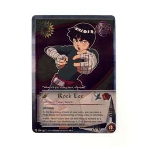 Battle of Destiny N 258 Rock Lee   Naruto CCG  Toys & Games   
