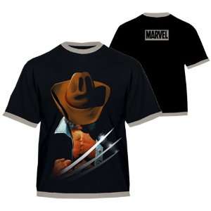   Dream Colours   Marvel t shirt Wolverine Bar Brawl (M) Toys & Games