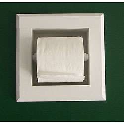 Bevel Frame Recessed Toilet Paper Holder  Overstock