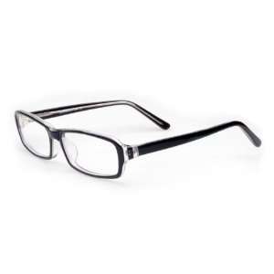  Newport prescription eyeglasses (Black/Clear) Health 
