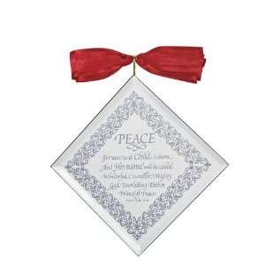 Peace Reflections Mirror Ornament Isaiah 916 LCP 12100  
