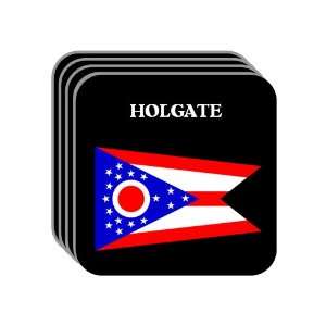  US State Flag   HOLGATE, Ohio (OH) Set of 4 Mini Mousepad 