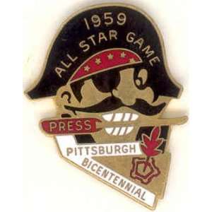   Pittsburgh Pirates All Star Press Pin by Balfour