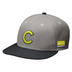  Chicago Cubs Grey/Green Nike True Logo Hookup Snapback Hat 
