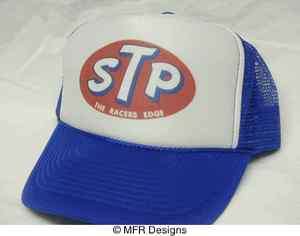 STP Trucker Hat Mesh Hat NEW royal blue Snap Back Hat  