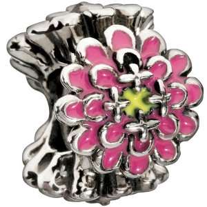   Chamilia Blooming Zinnia Pink Bead 2020 0651 Chamilia Jewelry