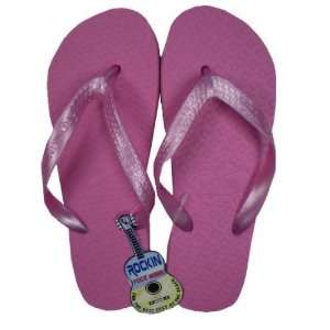  Ladies Flip Flops   Logo, Pink on Pink Case Pack 24 