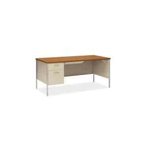  HON 34000 Series Left Pedestal Desk: Office Products