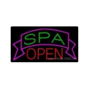  Spa Open Outdoor LED Sign 20 x 37: Home Improvement