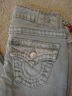 NWT True Religion womens Billy super T jeans in Seal  