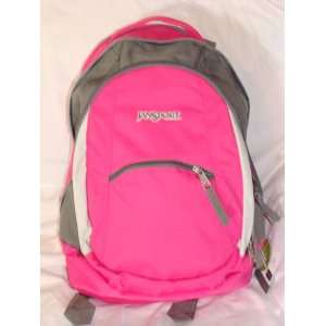   Jansport Trinity Laptop Backpack Hot Pink & Grey: Everything Else