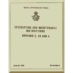   Aviation Harvard Aircraft Maintenance Manual EO 05 55A 2   1960