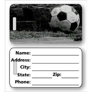    Small Soccer Luggage / Bag Tag 05 1.75 x 3.5 Everything Else