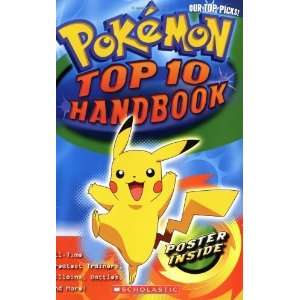  Pokemon Top 10 Handbook [Paperback] Tracey West Books