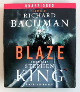 STEPHEN KING RICHARD BACHMAN BLAZE AUDIO BOOK 7 CD NM 9780743569781 