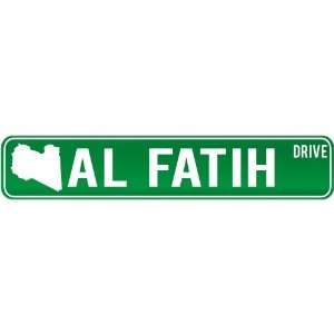  New  Al Fatih Drive   Sign / Signs  Libya Street Sign 